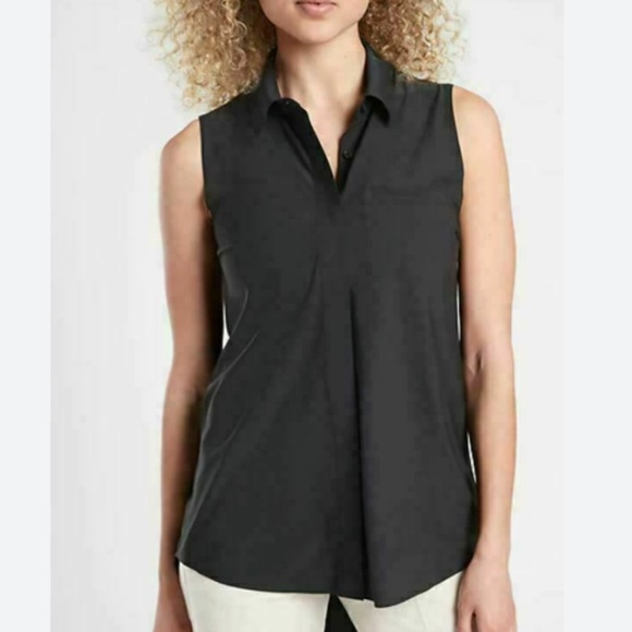 Athleta Sleeveless Urbanite Tank Top Black Size 1X - Picture 1 of 8